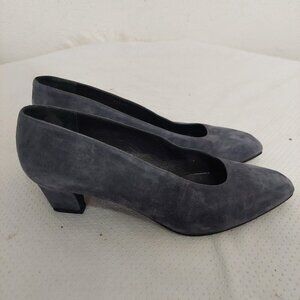 Bally | “Lucille” Made in Italy Gray Suede Leather Shoes Women’s Size 7.5 91600